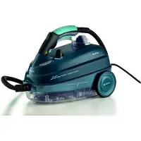 4146/05, Nettoyeur à vapeur portable, 1,6 l, bleu, pivotant, flexible, 6 m