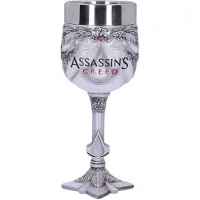 Nemesis Now Goblet z logo Assassin's Creed - Oficjalnie licencjonowany, ręcznie malowany kielich