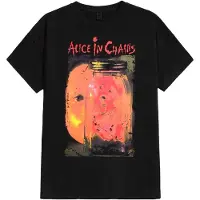 Alice In Chains Hommes, T-shirt, Jar of Flies Back Print, Noir, (M)