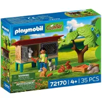 Playmobil : Ferme de lapins de campagne