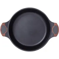 Resto 93506 Capella flacher Topf mit Deckel, Durchmesser 28 cm, Höhe 8 cm, 4,4 L