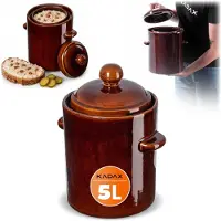 Kadax Pot de décapage pour fûts avec collerette 5L