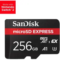 SanDisk Express 256 Gb Sd Card Clair