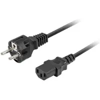 Lanberg Ca-c13c-14cc-0018-bk Câble électrique Noir 1,8 M Coupleur C13