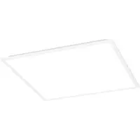 Eglo Plafonnier intelligent Moradillo-Z Carré blanc 59,5cm