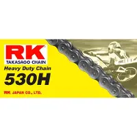 RK Motorradtechnik Rk 530h Clip Link Chaîne Multicolore 106 Gauche Multicolore 106 Gauche