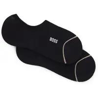 BOSS Chaussettes 'Iconic' noir / blanc