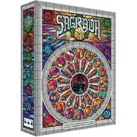 Floodgate Games Sagrada - Jeu de société stratégique pour la famille et les amis avec des dés, des couleurs et de la créativité - ENG Edition