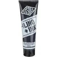 Essdee Block Printing Ink Peintures pour la linogravure Black 300 ml