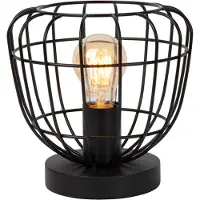 Lucide Filox - lampe à poser - Ø 20 x 20 cm - noir