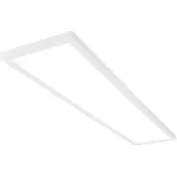 Briloner SLIM Plafonnier LED ultraplat 98x20cm rectangulaire 36W 4800lm 4000K lumière blanc neutre rétroéclairage Blanc lampe plafond salon bureau cuisine couloir