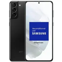 Samsung Smartphone Galaxy S21 Plus 5G Double nano SIM 128 Go 6.7" Phantom Black Reconditionné Grade A