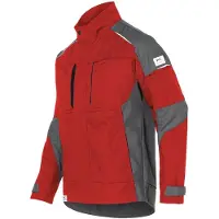 Kübler Jacke ACTIVIQ COTTON+ mittelrot/anthrazit Form 1250 Grösse XL