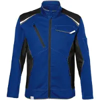 Kübler Jacke ICONIQ cotton kbl.blau/schwarz Form 1140 Grösse S