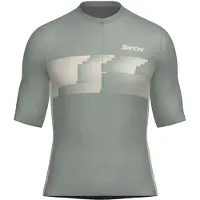 Santini Verve Short Sleeve Jersey Vert 2XL Homme