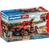 Playmobil City Action : Camion de pompiers. - 72194