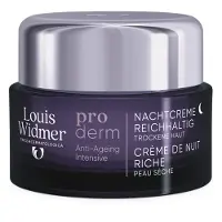 Louis Widmer Proderm Anti-Ageing Intensive Crème de Nuit Texture Riche Légèrement Parfumée 50 ml Crème De Nuit