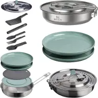 Stanley - poêle de camping avec accessoires Wildfare Core set