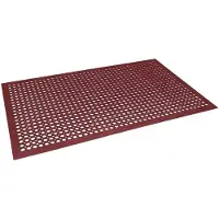 Bolero Tapis en caoutchouc anti-fatigue rouge