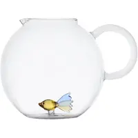 Ichendorf Milano - Pichet À Poisson Coloré - Ferme Des Animaux - Design Alessandra Baldereschi