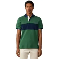 Hackett London pour homme. HM5600207 Polo Nbr Panneau vert (XXL), Casuel, Coton, Manche courte