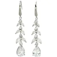 Avant Garde Boucles d'oreilles 'Livia' argent