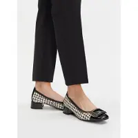Hispanitas pour femme. HI254318 Chaussures en Cuir Oporto noir (37), 3 à 5 cm, Aucun, Casuel