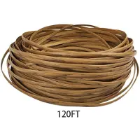 INF Kit de réparation de rotin synthétique pour mobilier de jardin – 36,5 m (120 pi) Brown