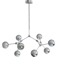101 Copenhagen Drop Chandelier Globe Mini Suspension Chrome