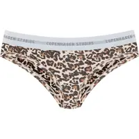 Copenhagen Studios Bas de bikini beige clair / beige chiné / marron / brun foncé
