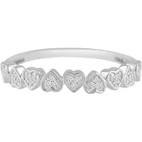 Diamant Exquis Bague argent