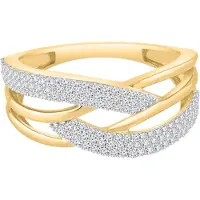 Diamant Exquis Bague or