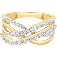 Diamant Exquis Bague or
