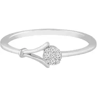 Diamant Exquis Bague argent