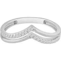 Diamant Exquis Bague argent