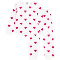 Petit Bateau Pyjama rouge / blanc