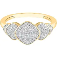 Diamant Exquis Bague or