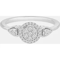 Diamant Exquis Bague argent