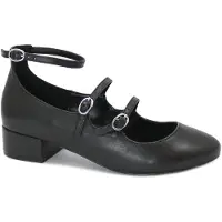 Steve madden Ballerines 'COLLEAGUE black nero scarpe ballerina donna pelle cinturino' noir