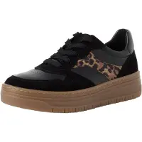 Tamaris Baskets basses caramel / cognac / noir