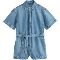 Next Combinaison bleu denim