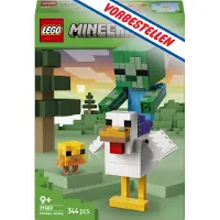 LEGO Poule chevauchée