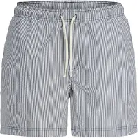 Jack & Jones Shorts de bain 'JPSTMaui' bleu marine / coquille d'oeuf