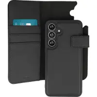 IMoshion Étui portefeuille luxe 2-en-1 amovible Samsung Galaxy S24 FE - Noir