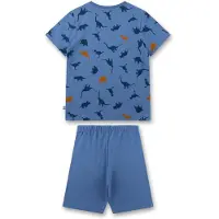 Sanetta Pyjama marine / saphir / orange