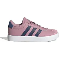 Adidas Vl Court 3.0 Kids Trainers Rose EU 33 1/2 Enfants