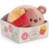 Nici Ours Nomo Aimant Moodie Frites Ours En Peluche Français 13 Cm
