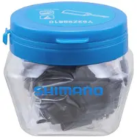 Shimano St-9000 Plastic Cap 100 Units Noir