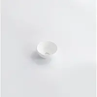Qeramiq Dely Vasque à poser - 20x20x9cm - rond - céramique - blanc mat