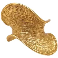 Les Reines Bague 'Eterna Wave' or